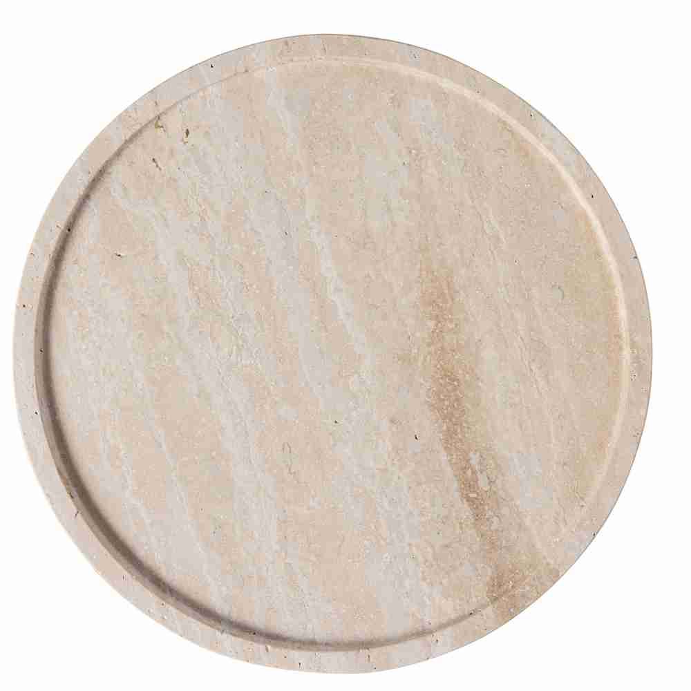 Villeroy & Boch Servierteller Rund Manufacture Travertine. Hauptbild.