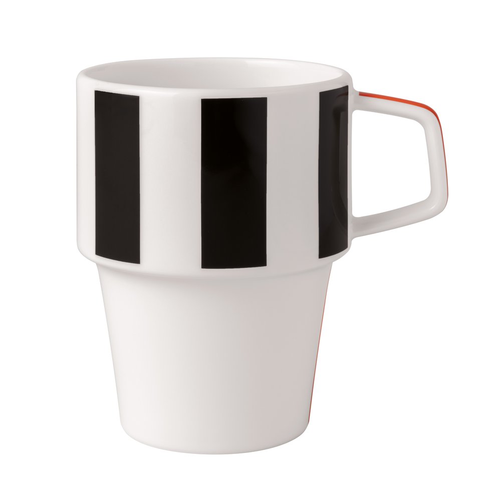 Villeroy und Boch Signature Henkelbecher Memphis Außenansicht Außenansicht des Villeroy & Boch Signature Henkelbechers Memphis.