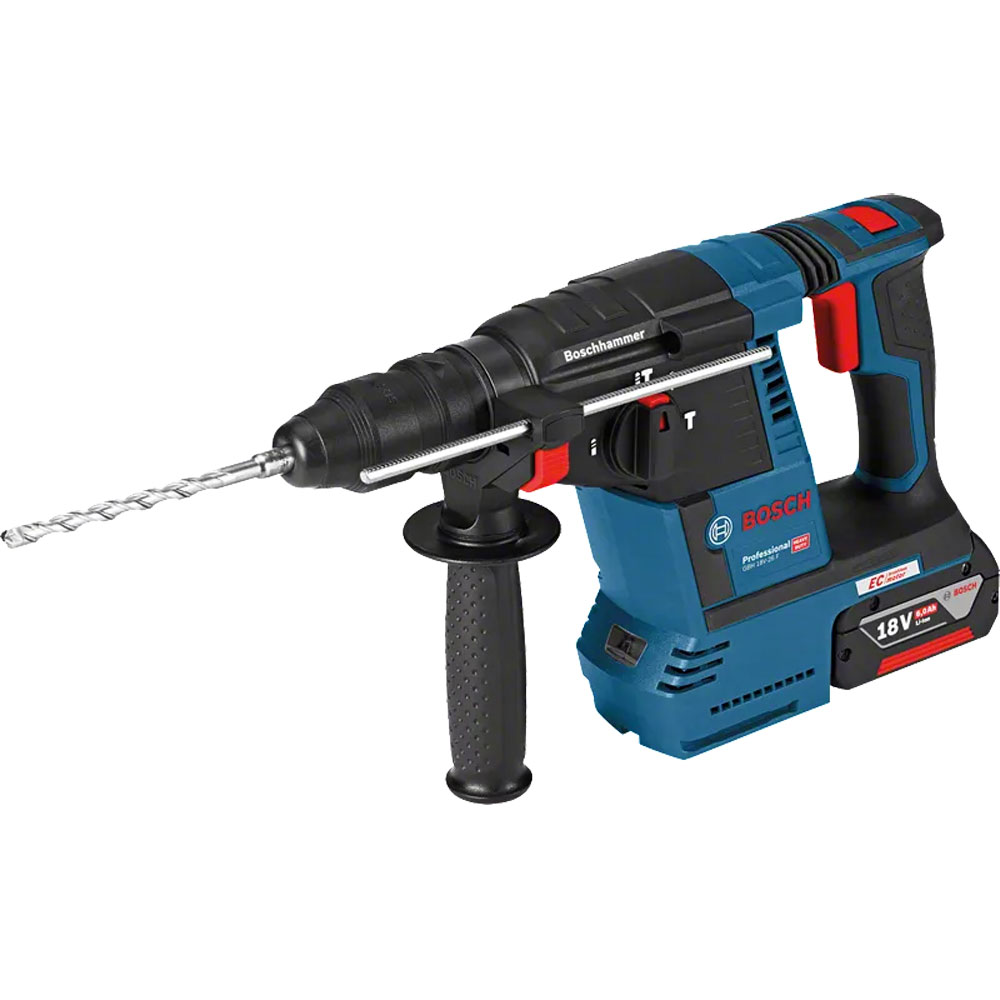 Bosch Akku-Bohrhammer SDS plus GBH 18V-26F L-Boxx Detailbild