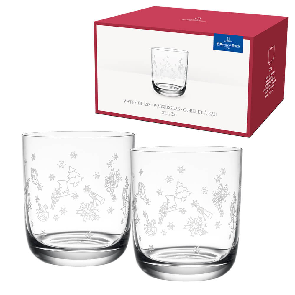 Villeroy und Boch Wasserglas 2tlg Toys Delight. Hauptbild.