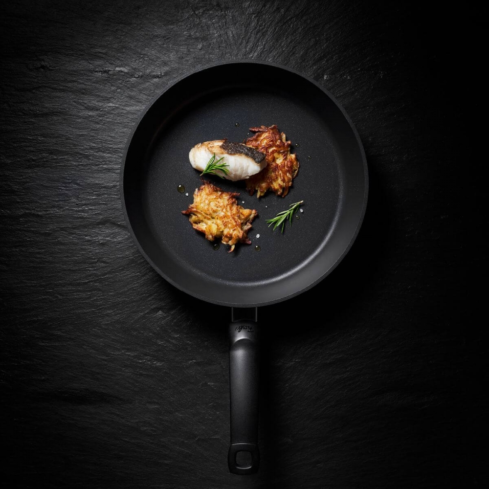Fissler Levital®+ Comfort Pfanne. Stimmungsbild.