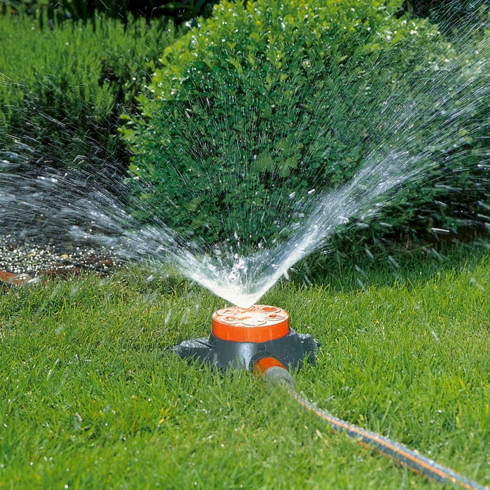 Gardena 6 Flächenregner classic boogie 2073-20 Rasensprenger Beispiel