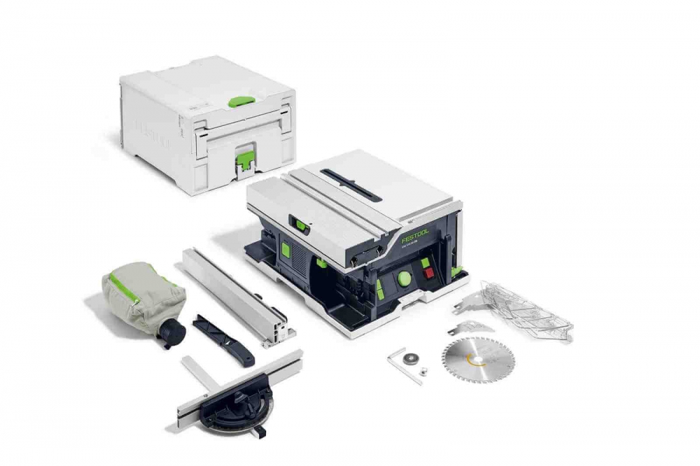 Festool Akku-Tischkreissäge CSC SYS 50 E BI-Basic. Hauptbild.