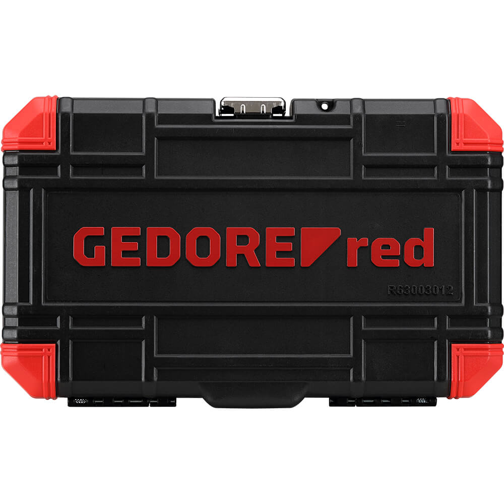Gedore Kraftschrauber Steckschlüssel Satz 1/2 12-tlg. Koffer.