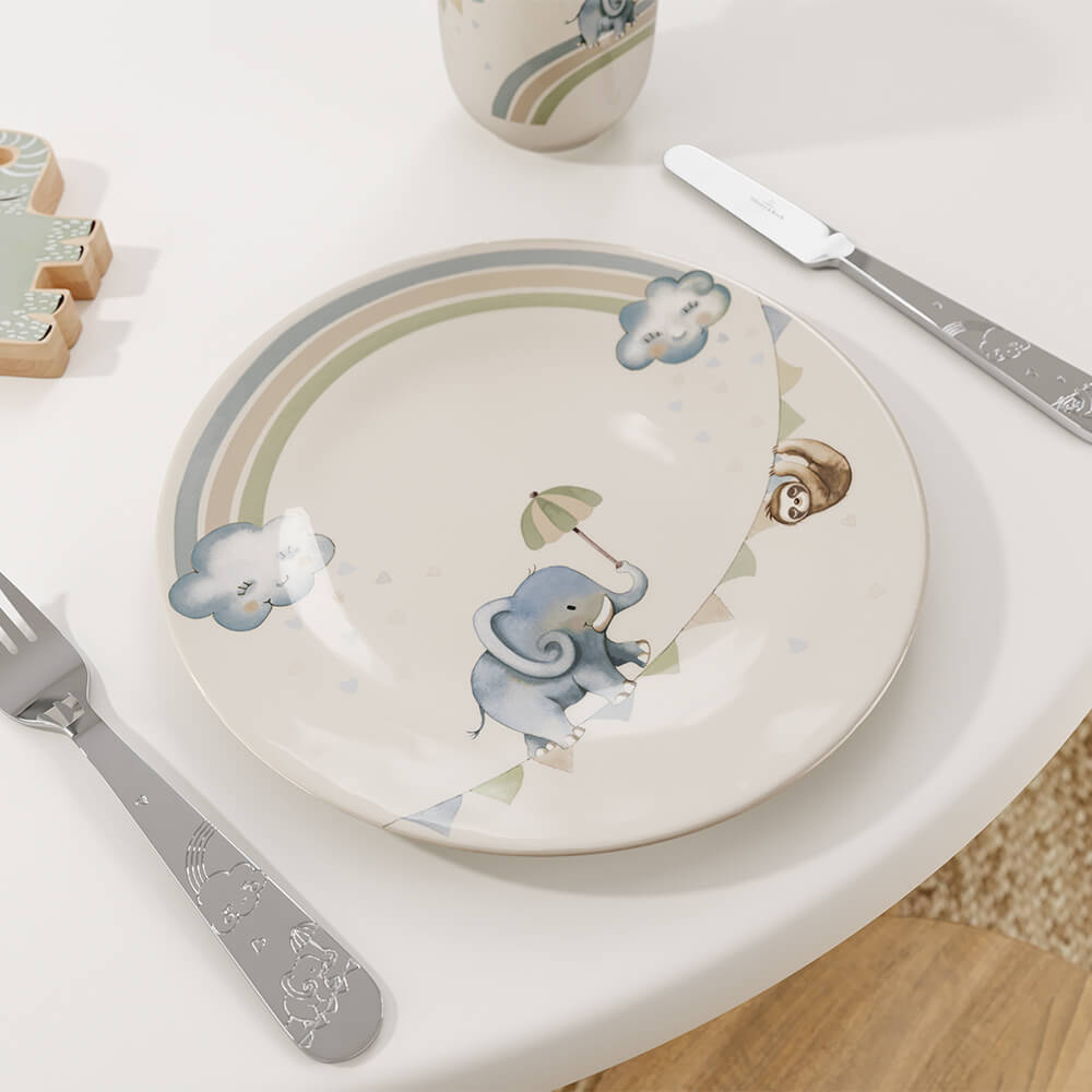 Villeroy & Boch Kinderteller Walk like an Elephant. Stimmungsbild.