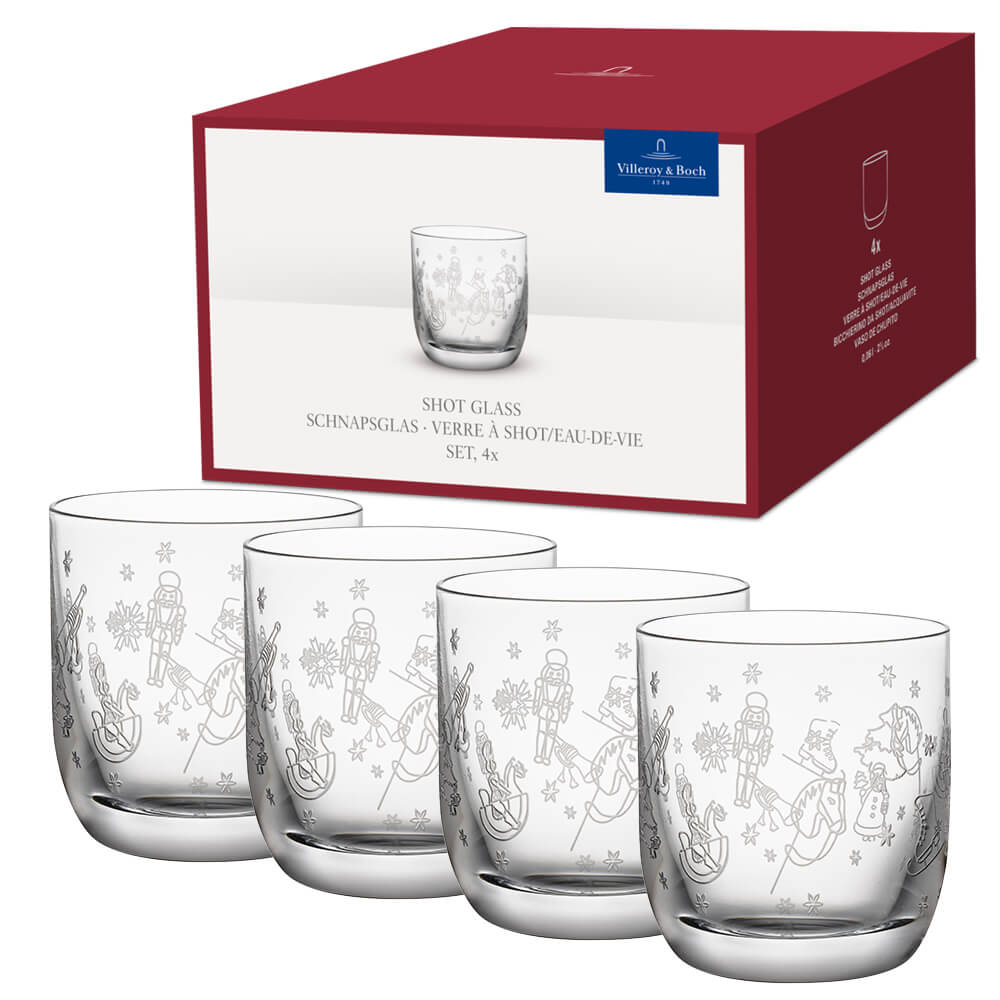 Villeroy & Boch Schnapsglas 4er Set Toys Delight. Hauptbild.