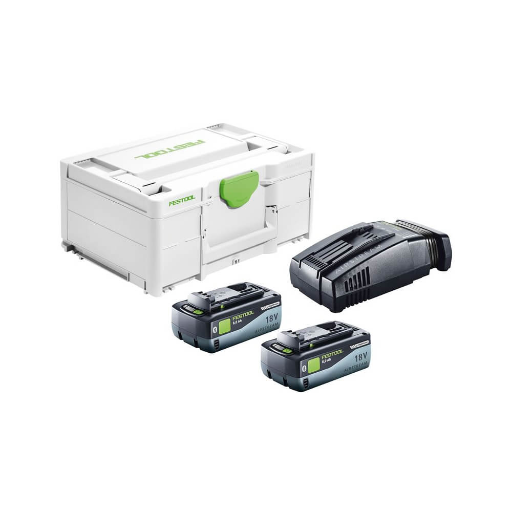 Festool Energie-Set SYS 18V 2x8,0 SCA16. Hauptbild.