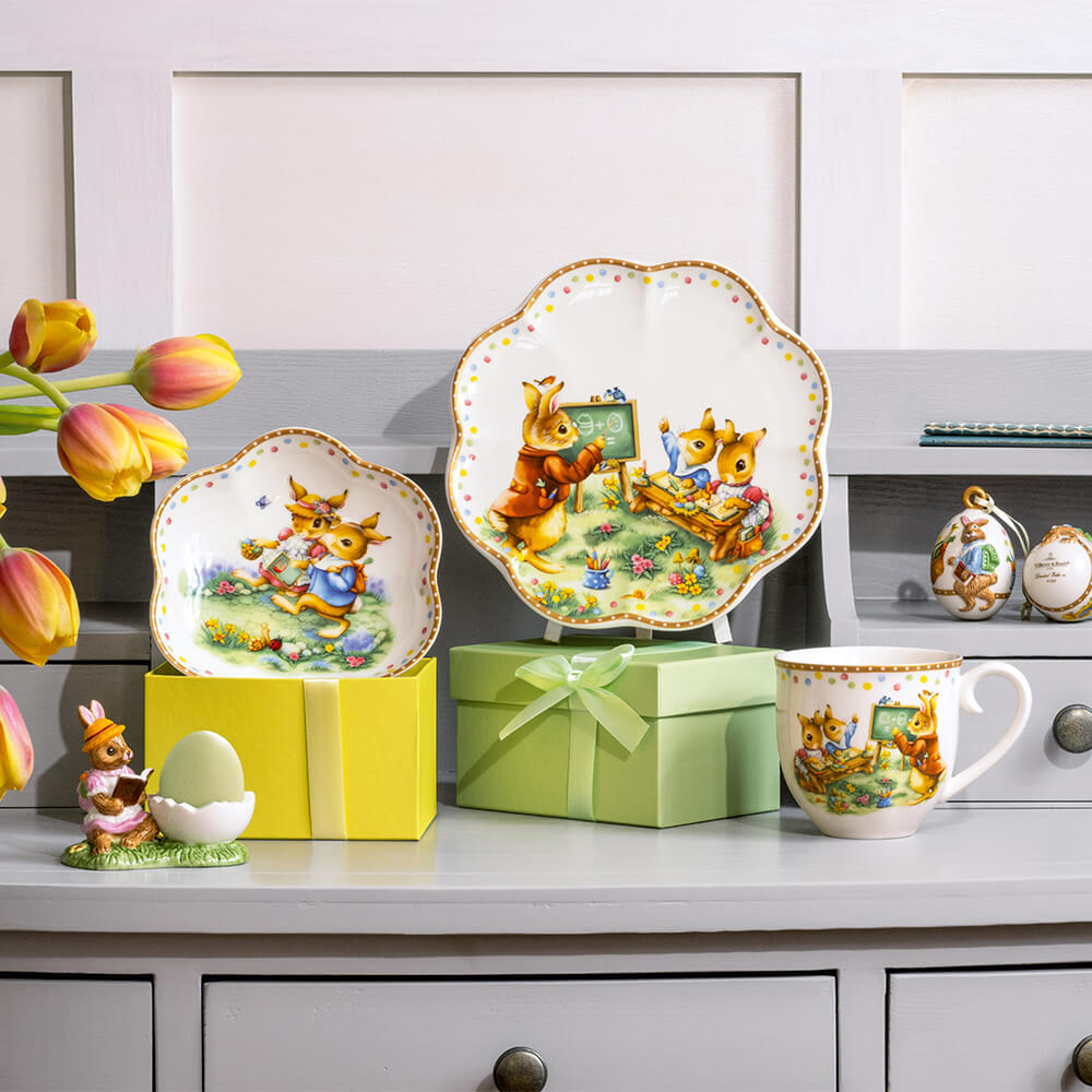 Villeroy & Boch Jahresschale Annual Easter Edition 2025. Stimmungsbild.