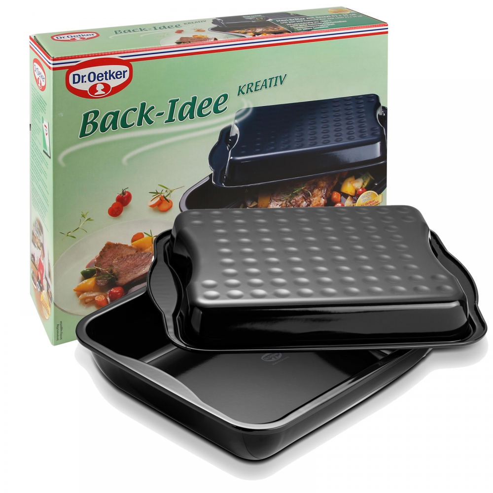 Dr. Oetker 1301 MAXI-Bräter Bratenform Auflaufform