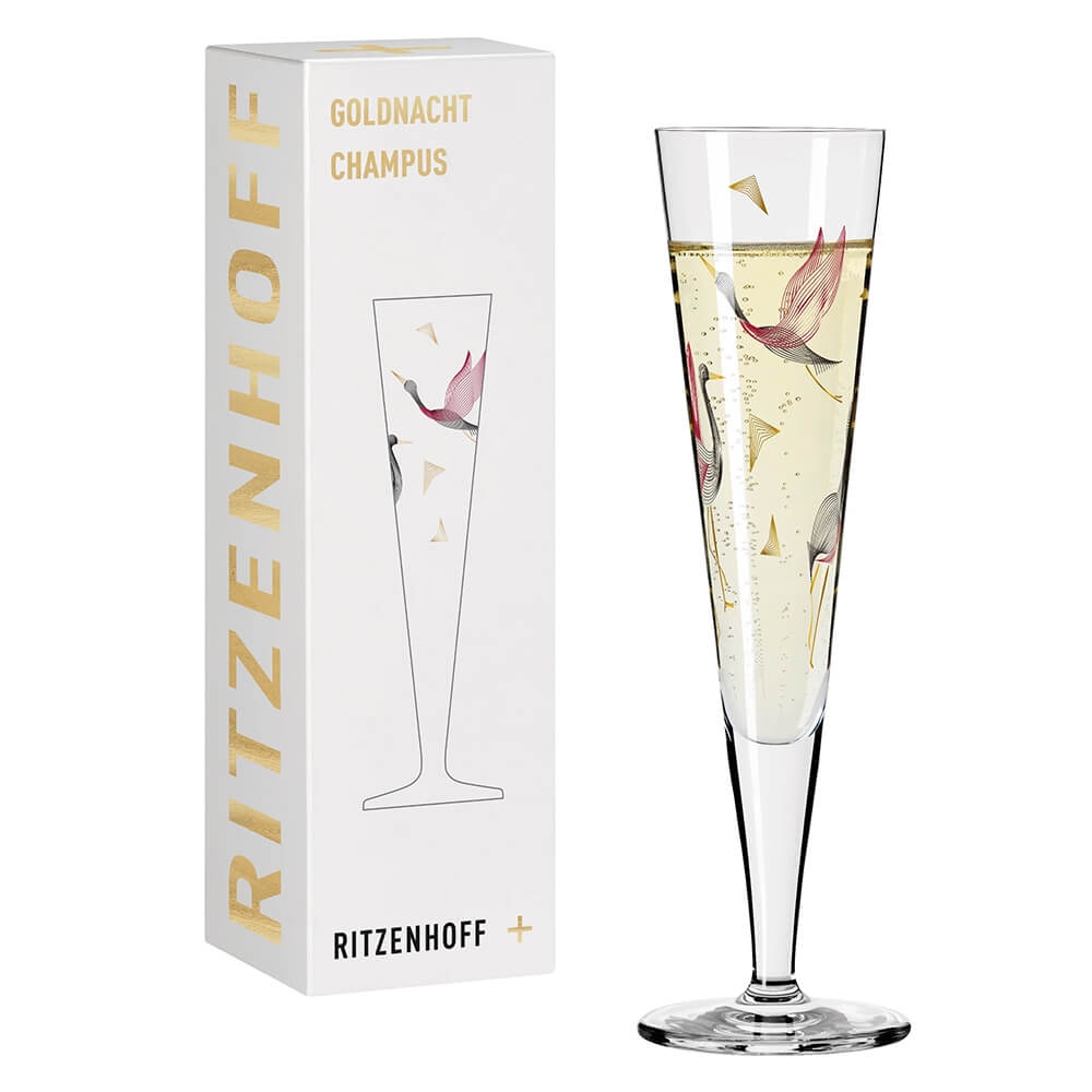 Ritzenhoff Champagnerglas Goldnacht Champus 15 Christine Kordes