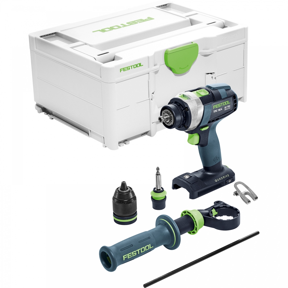 Festool Akku-Schlagbohrschrauber QUADRIVE TPC 18/4 I-Basic 575604