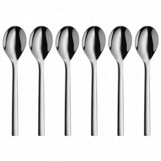 WMF 1291656046 Kaffeelöffel Set 6-teilig Nuova 13,5cm