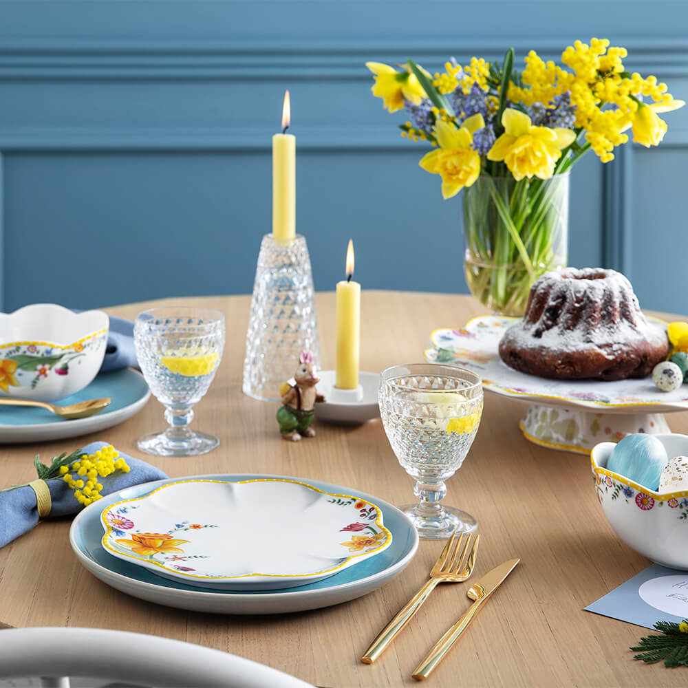 Villeroy & Boch Set 6-teiliges Frühstücks-Set Spring Awakening. Stimmungsbild.