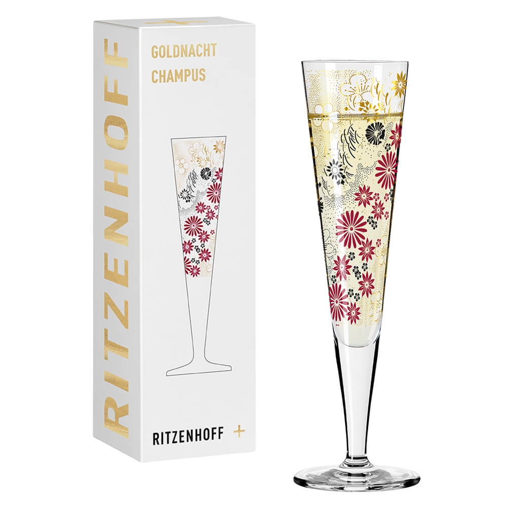 Ritzenhoff Champagnerglas Goldnacht Champus 24 Stokkebrand