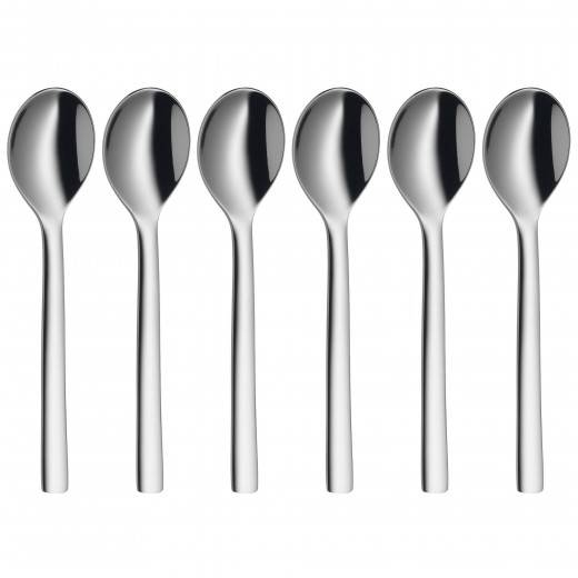 WMF 1291386040 Espressolöffel Set 6-teilig Nuova 