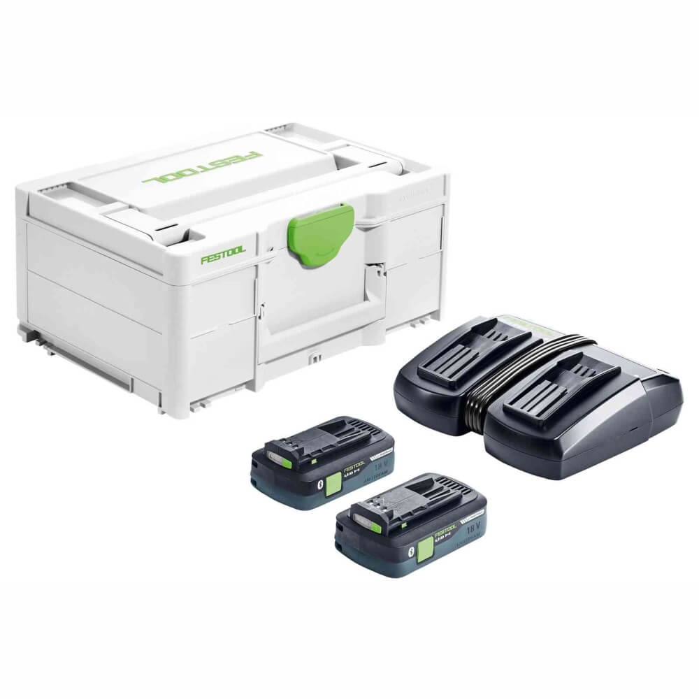 Festool Energie-Set SYS 18V 2x4,0/TCL 6 DUO