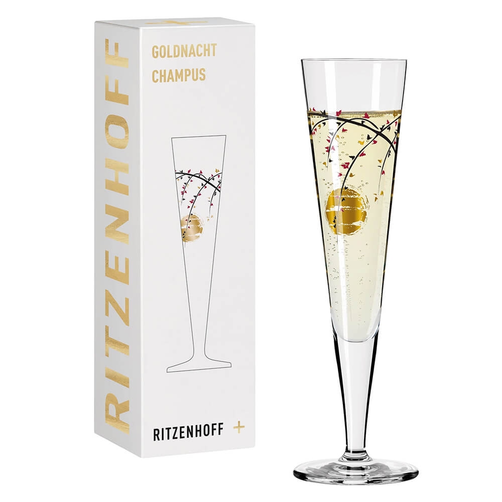 Ritzenhoff Champagnerglas Goldnacht Champus 14 Rachel Hoshino