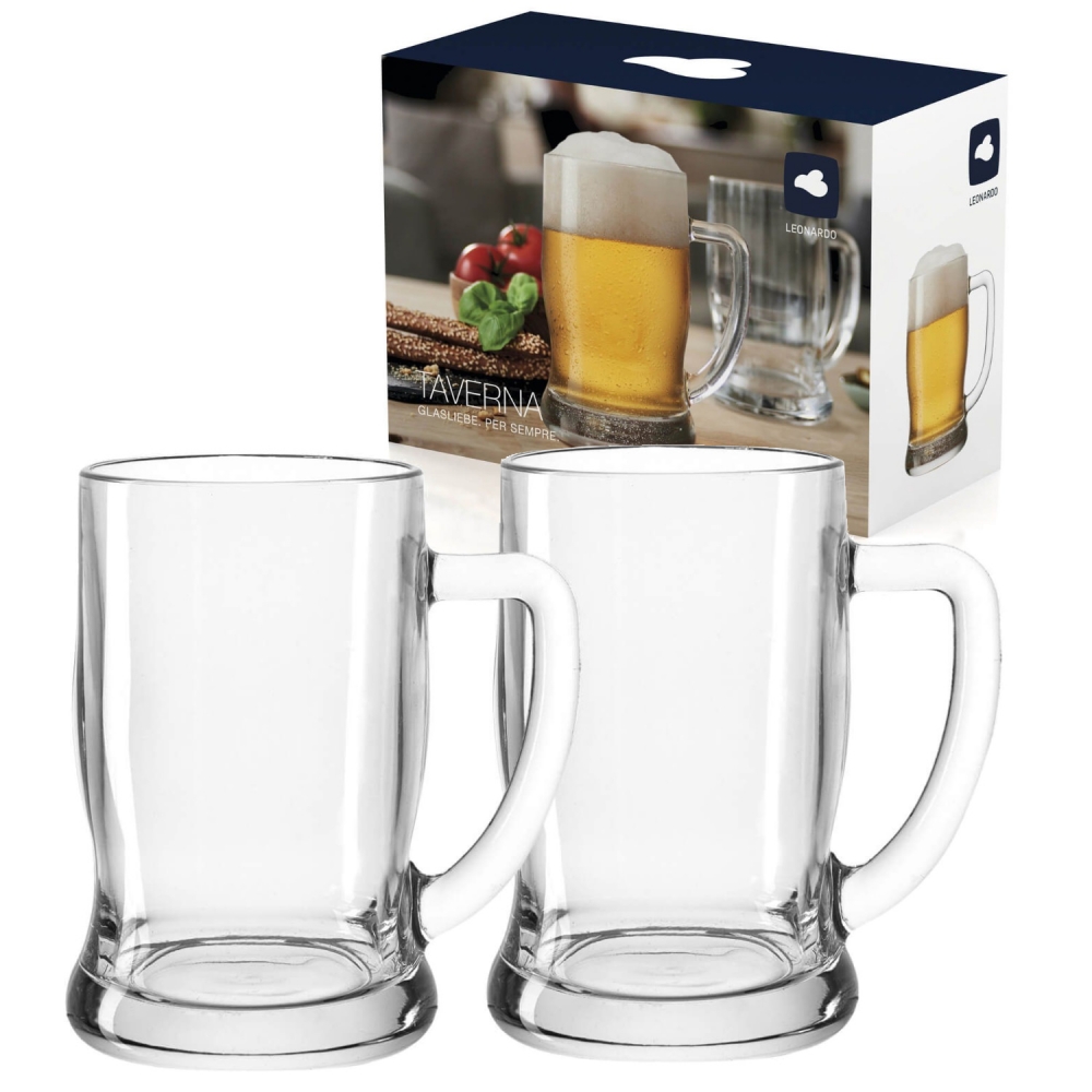 Leonardo Bierglas Set 2-tlg. Taverna 0,5 Liter. Hauptbild.