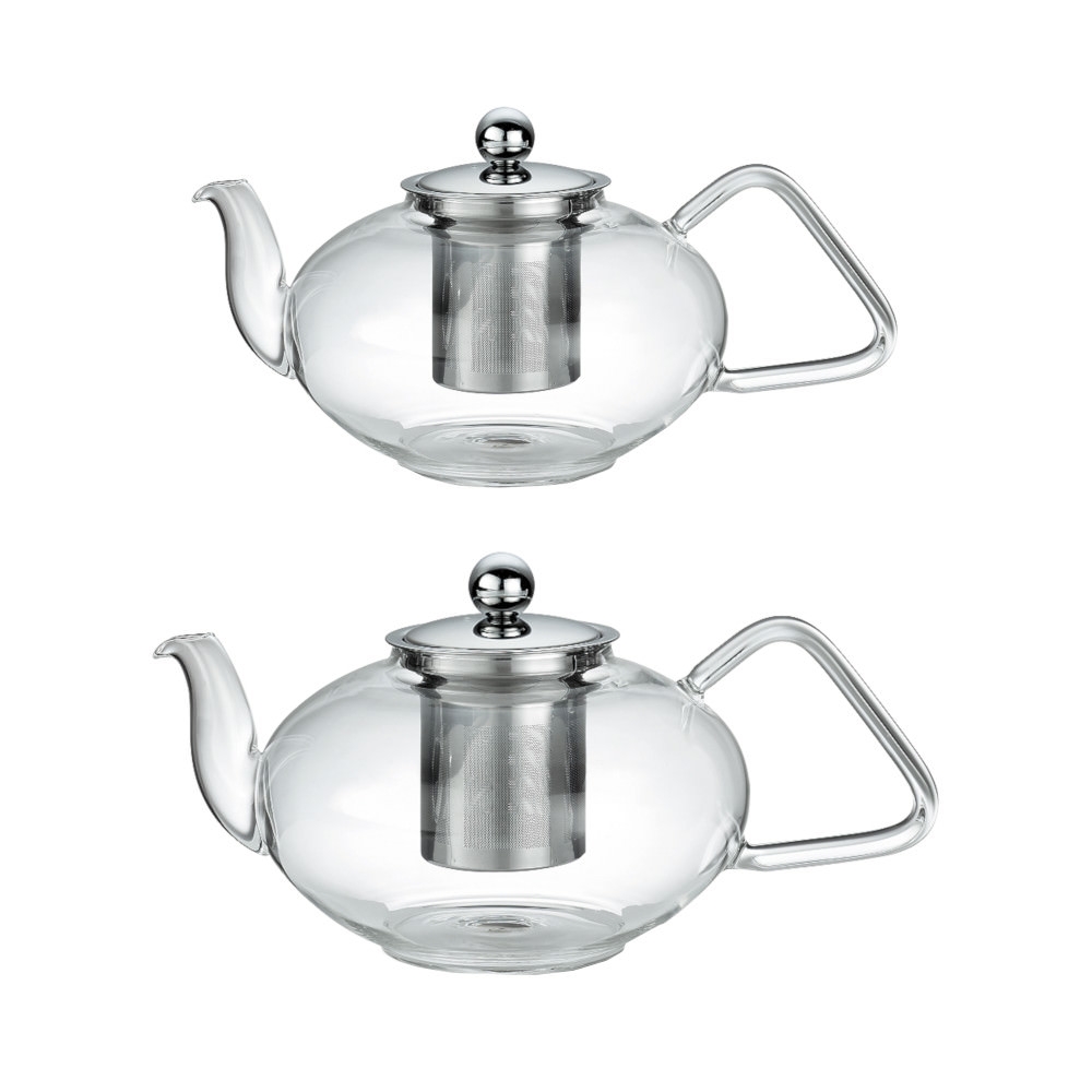 Küchenprofi Teekanne TIBET TEA 1,2 Liter oder 1,5 Liter Borosilikatglas mit Edelstahlfilter