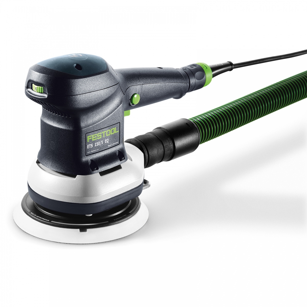 Festool Exzenterschleifer ETS 150/5 EQ-Plus 576080 mit Zubehör im Koffer