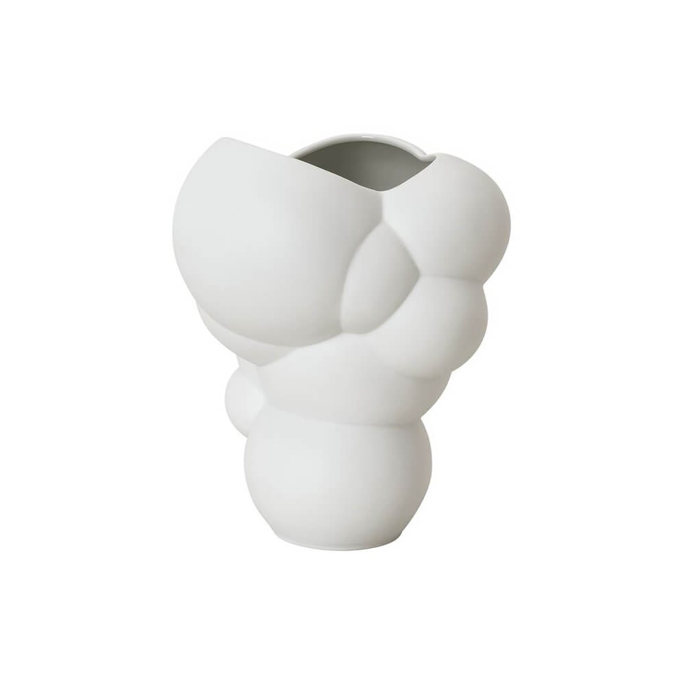 Rosenthal Midi Vase Skum 14cm Weiss matt. Detailbild. Rosenthal Midi Vase Skum 14cm Weiss matt. Detailbild.