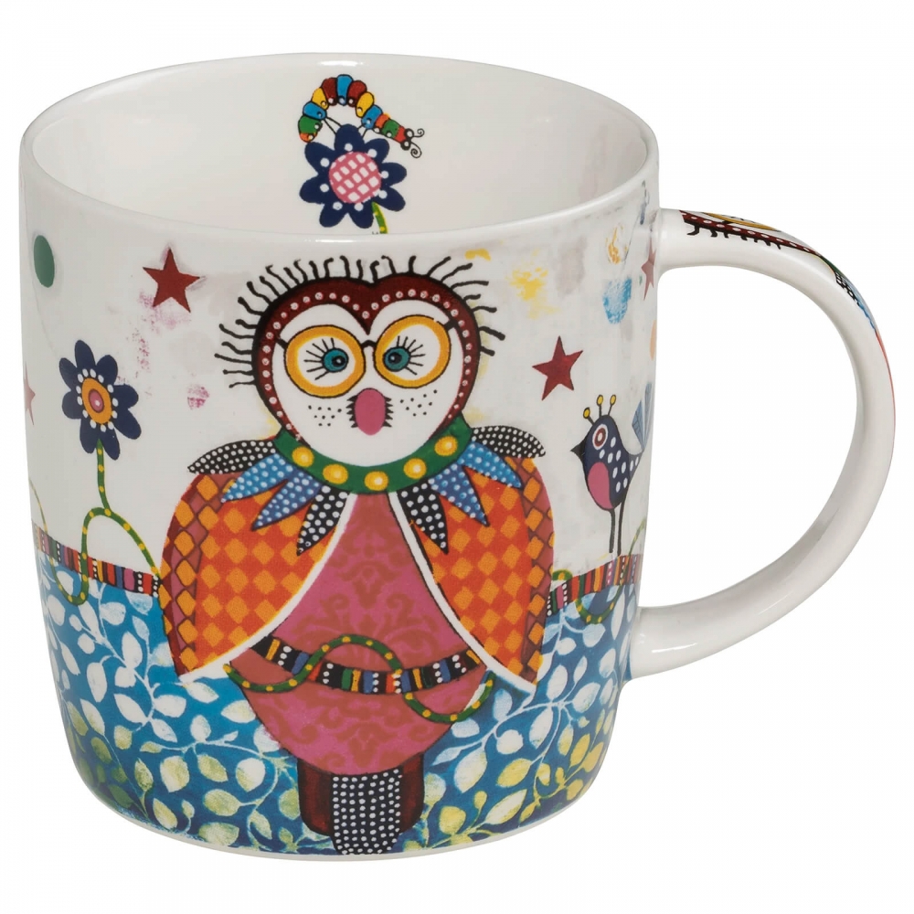 Maxwell und Williams 400ml Becher Porzellan SMILE STYLE Boobook