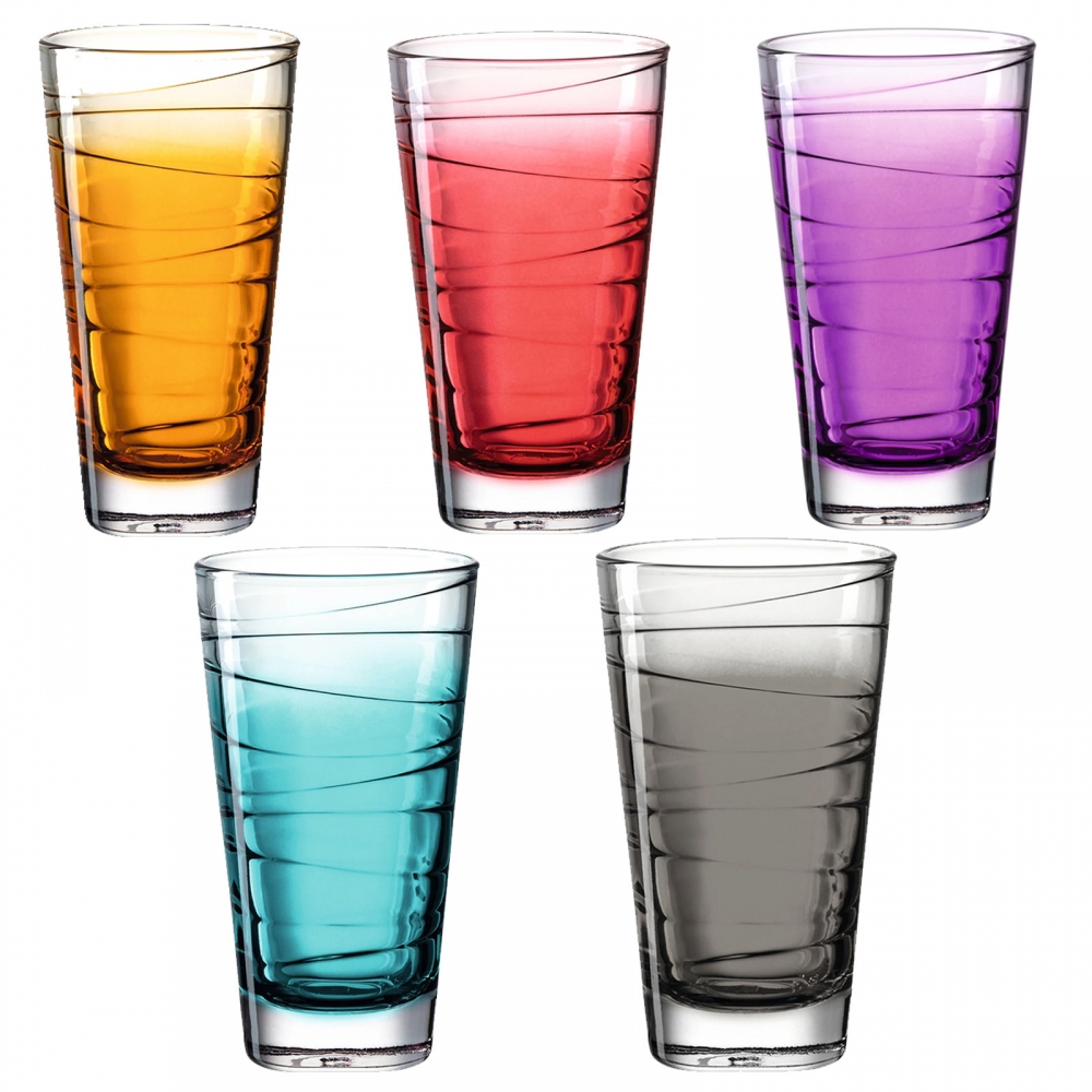 Leonardo 200ml Trinkglas VARIO STRUTTURA Farbe wählbar