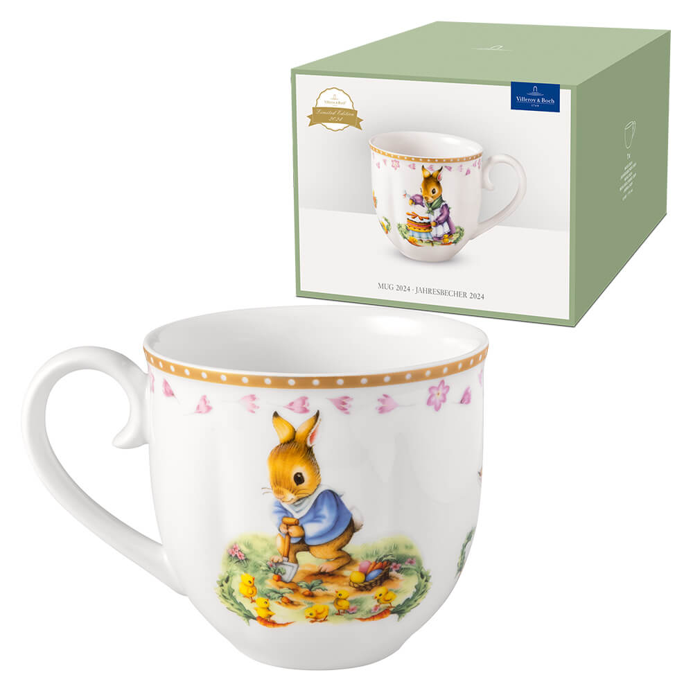 Villeroy & Boch Jahresbecher 2024 Annual Easter Edition. Hauptbild.