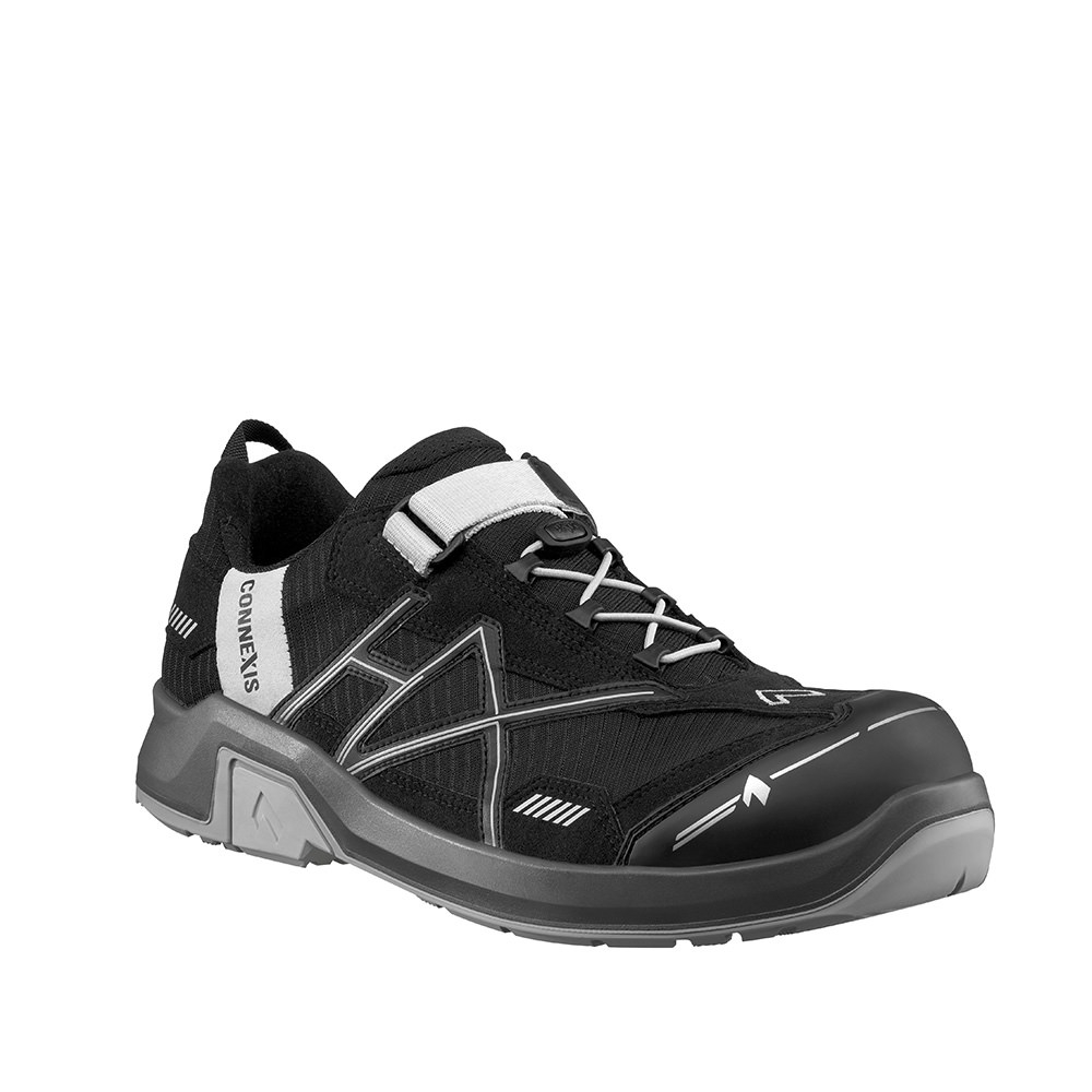 Haix 41-46 CONNEXIS Safety Sicherheitsschuh T S1P low black-silver Größenauswahl