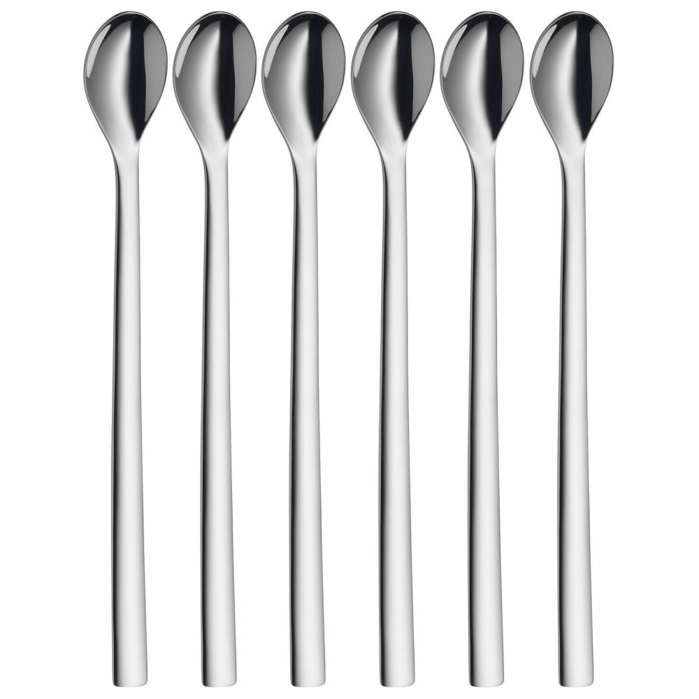 WMF 22cm Longdrinklöffel-Set 6-teilig Nuova 3201000268