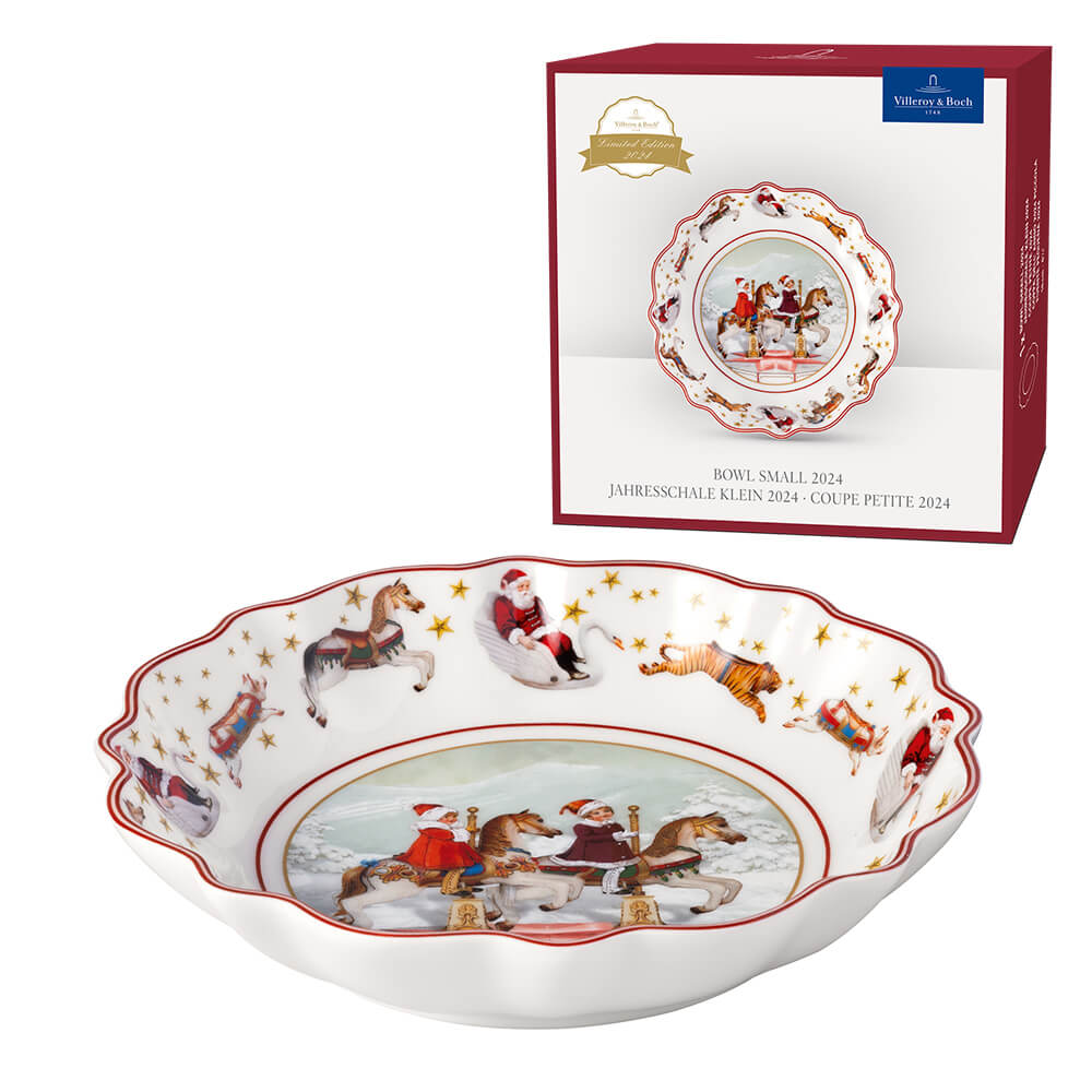 Villeroy & Boch Jahresschale Annual Christmas Edition 2024. Hauptbild.