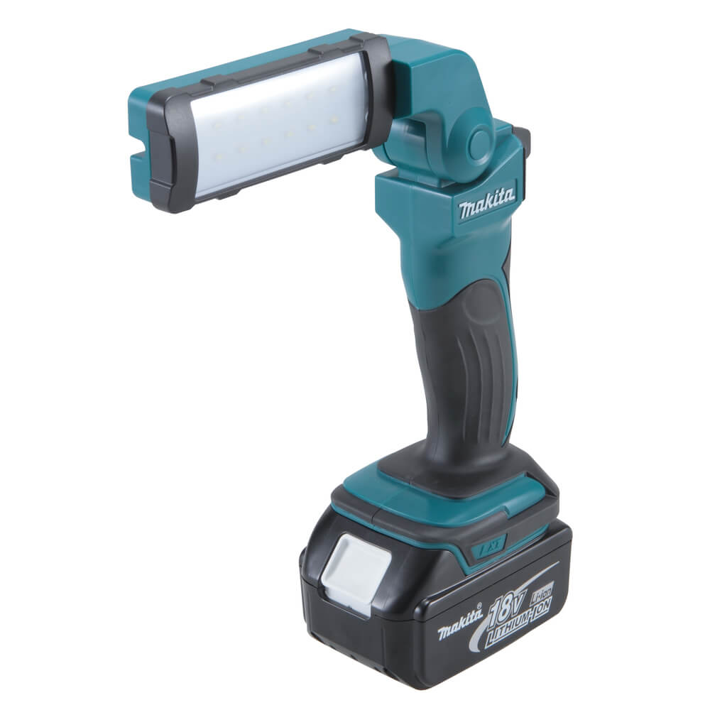 Makita LED-Akku-Arbeitsleuchte DEBDML801. Detailbild.