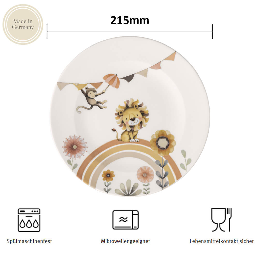 Villeroy & Boch Kinderteller Roar like a Lion. Detailbild.