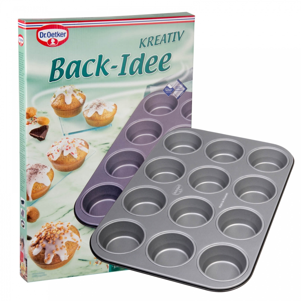 Dr.Oetker Muffinform Back-Idee Kreativ 12er. Hauptbild.