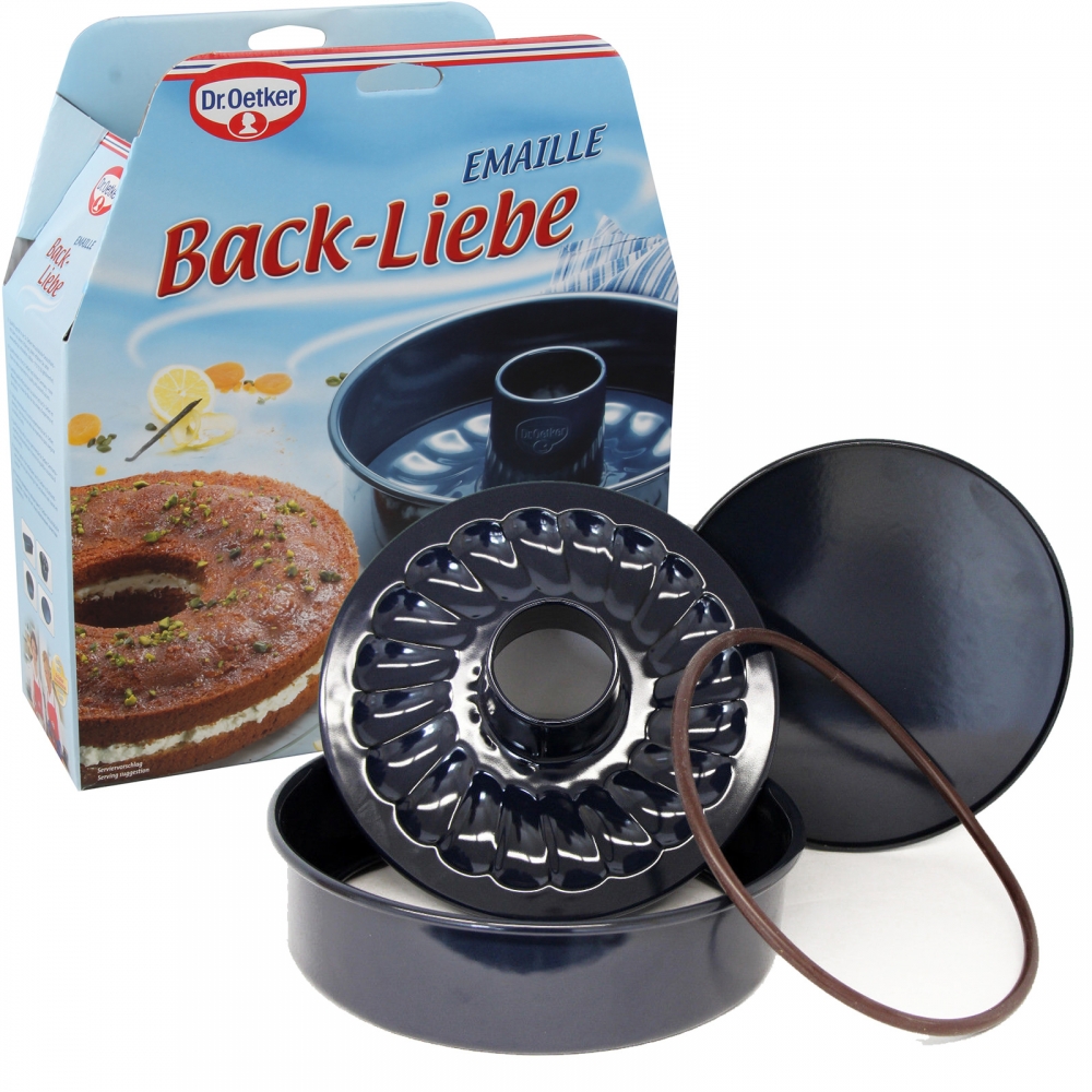 Dr Oetker 2364 26cm Garantieform Emaille Rohrboden Flachboden