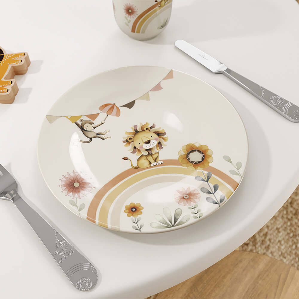 Villeroy & Boch Kinderteller Roar like a Lion. Stimmungsbild.