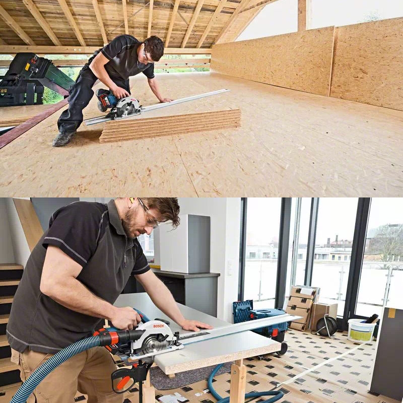 Bosch Akku Handkreissäge GKS 18V-57 G Solo in Koffer L-BOXX