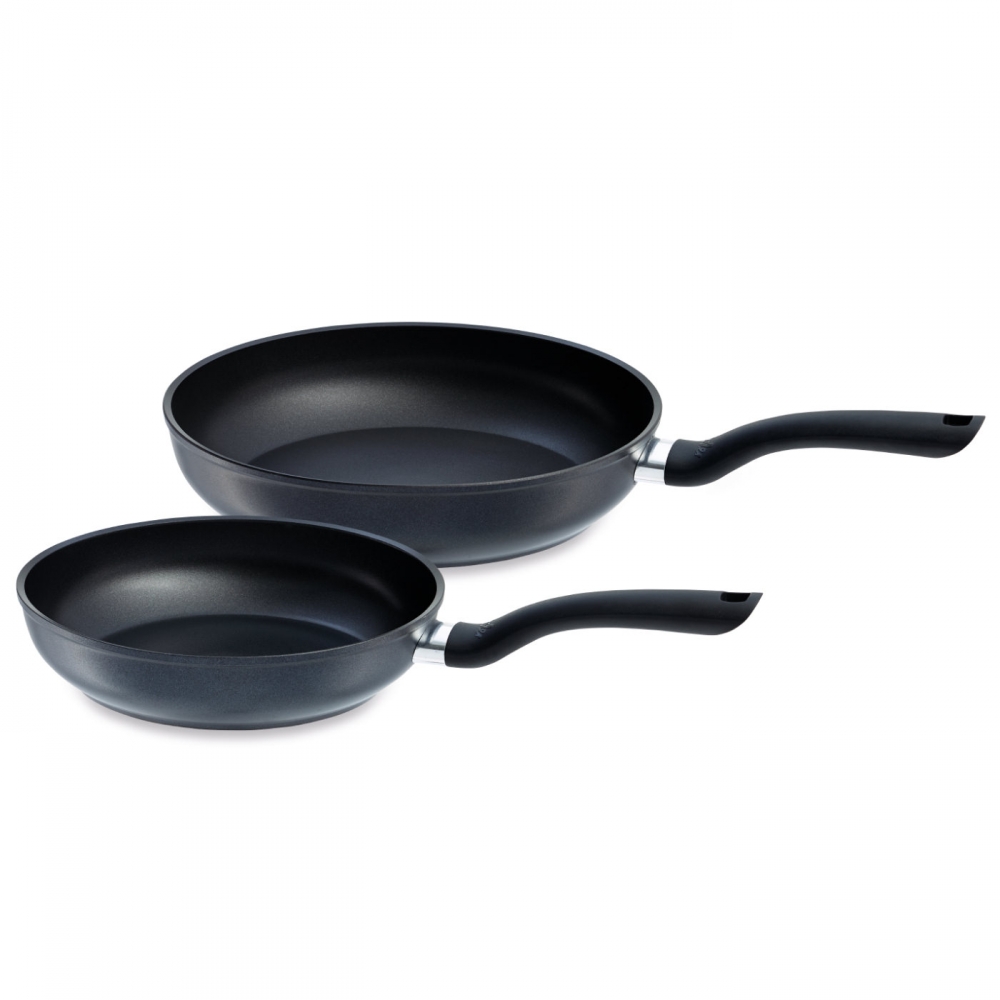 Fissler Bratpfanne Cenit 24 oder 28cm Schwarz Aluminium Induktion Pflegeleicht