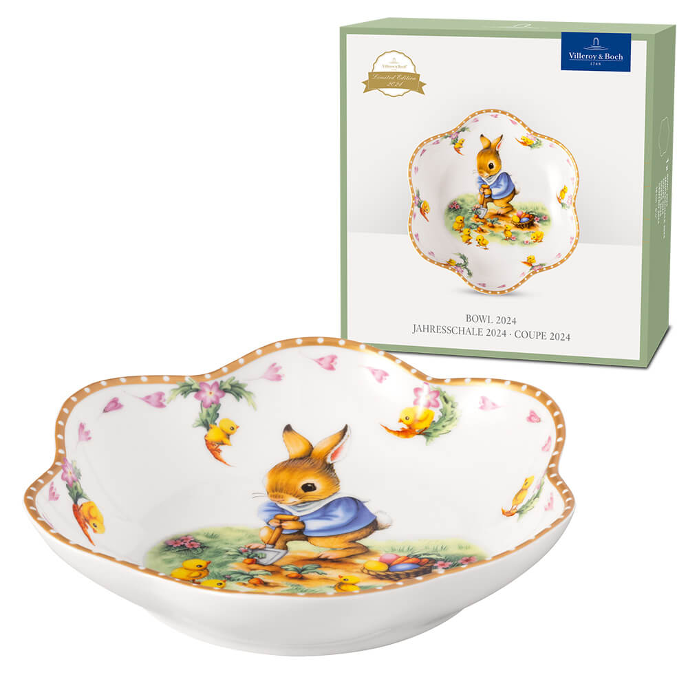 Villeroy & Boch Jahresschale 2024 Annual Easter Edition. Hauptbild.