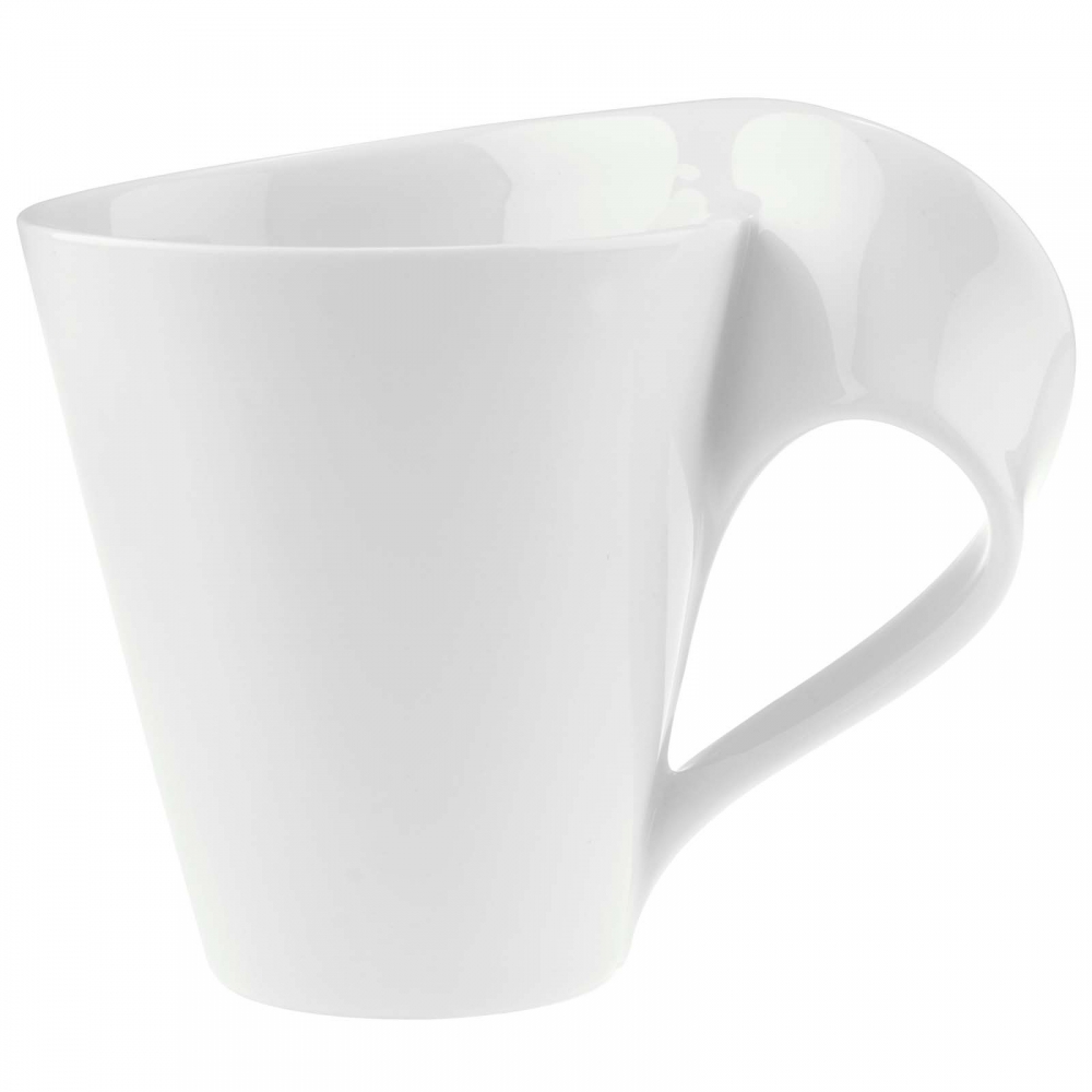 Villeroy und Boch 300ml Becher mit Henkel NewWave Caffe aus Premium Porzellan. Hauptbild.