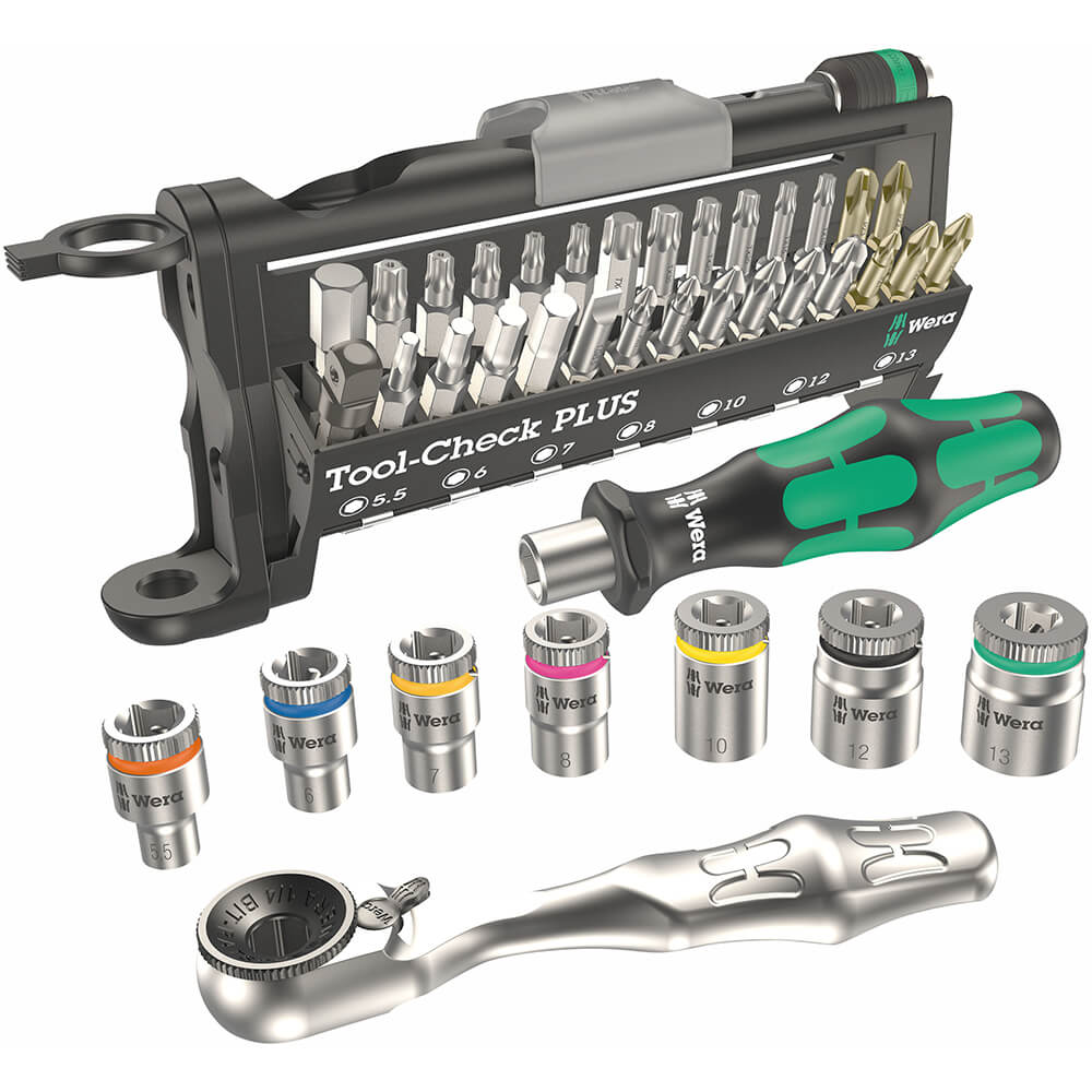 Wera Bitsatz Tool-Check PLUS Zyklop Mini 39‑teilig. Hauptbild.