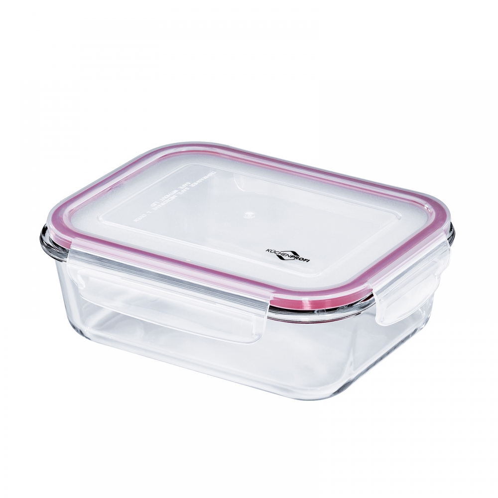 Küchenprofi 1100ml Lunchbox Vorratsdose Glas 21x16cm auslaufsicher 1001753520