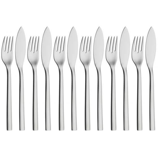 WMF Fischbesteck Set-12tlg. Nuova. Hauptbild.