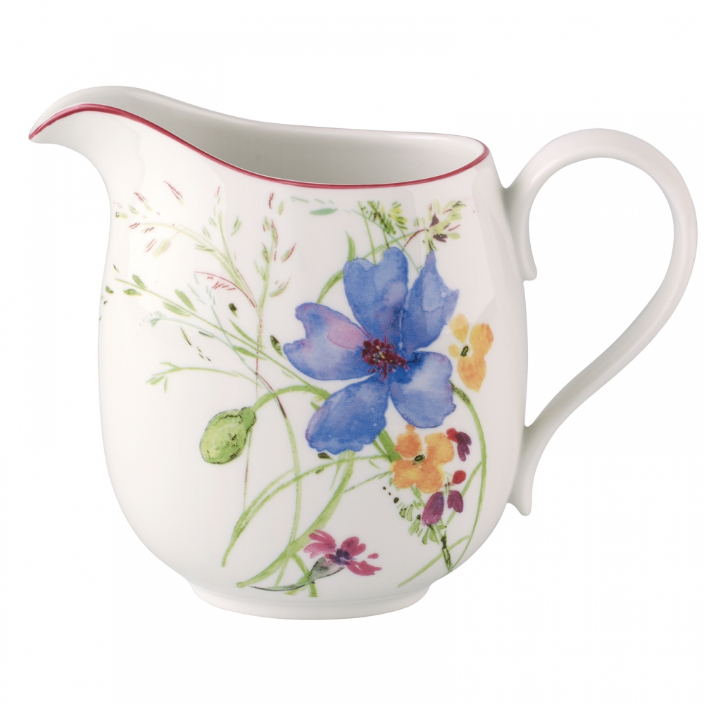 Villeroy & Boch 600ml Milchkrug Mariefleur Basic Porzellan