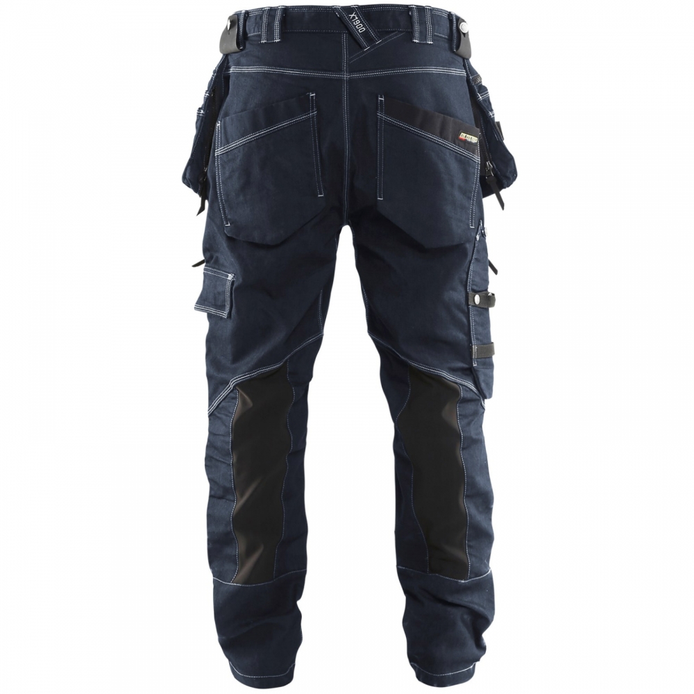 Blakläder 1999 1141 Handwerker low crotch Bundhose X1900 stretch Marineblau/Schwarz