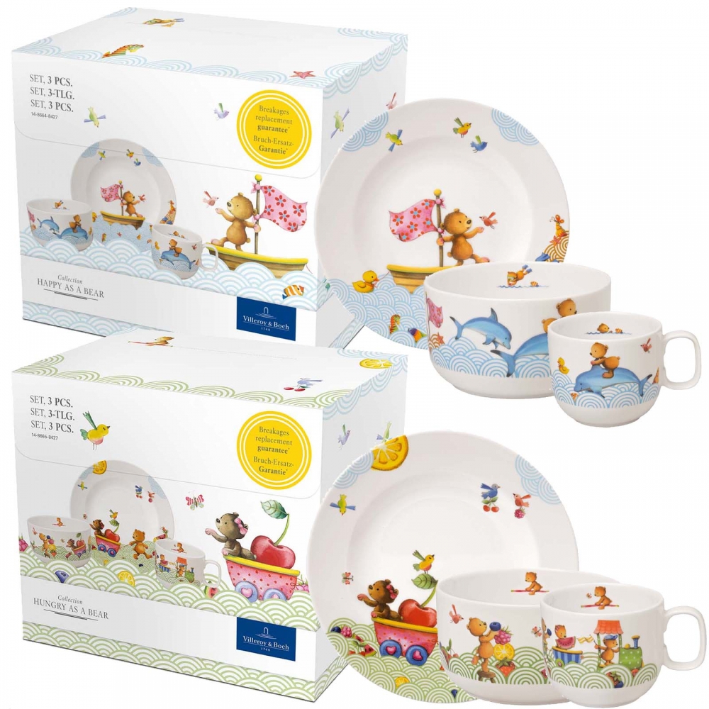 Villeroy & Boch 250ml Tasse Hungry as a Bear Porzellan. Variantenbild.