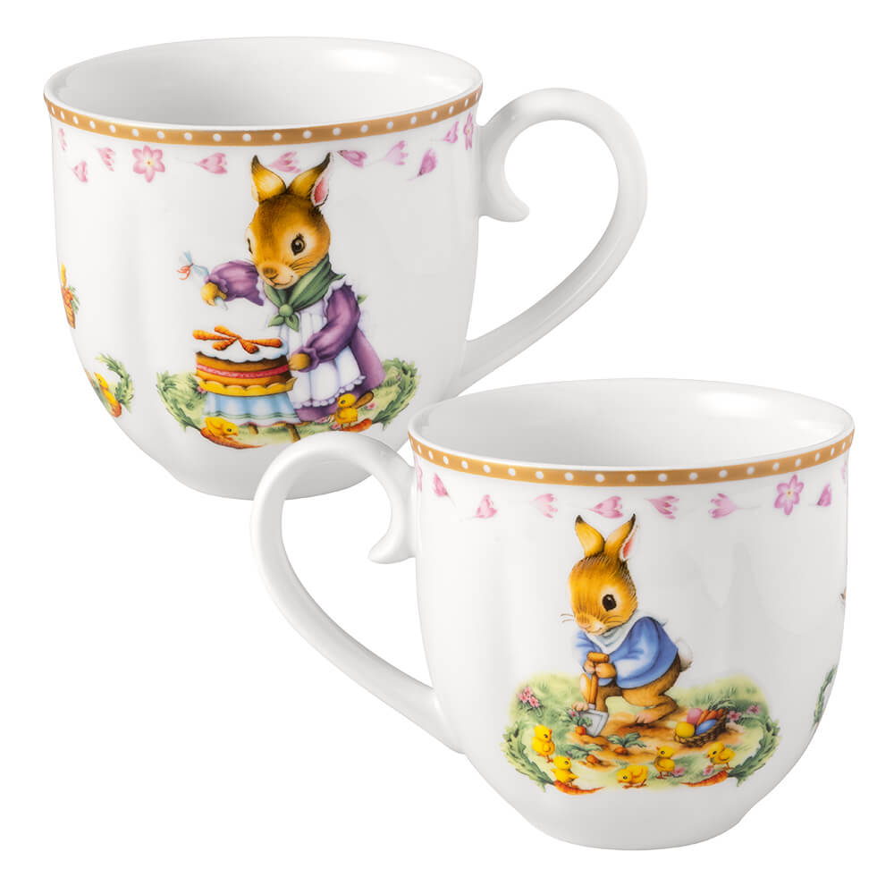 Villeroy & Boch Jahresbecher 2024 Annual Easter Edition. Detailbild.