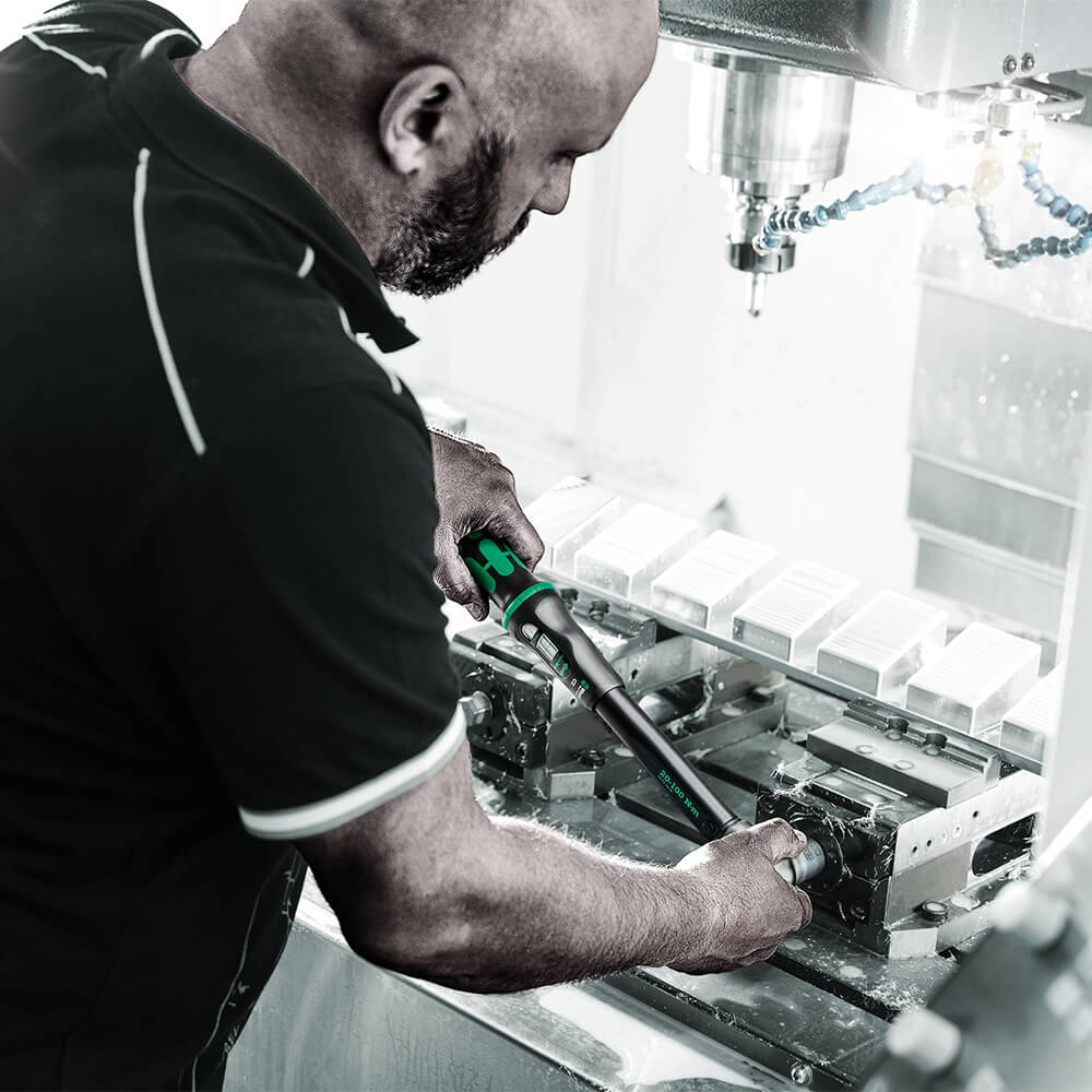 Wera Drehmomentschlüssel Click-Torque C2 1/2 Zoll 20-100Nm. Stimmungsbild.