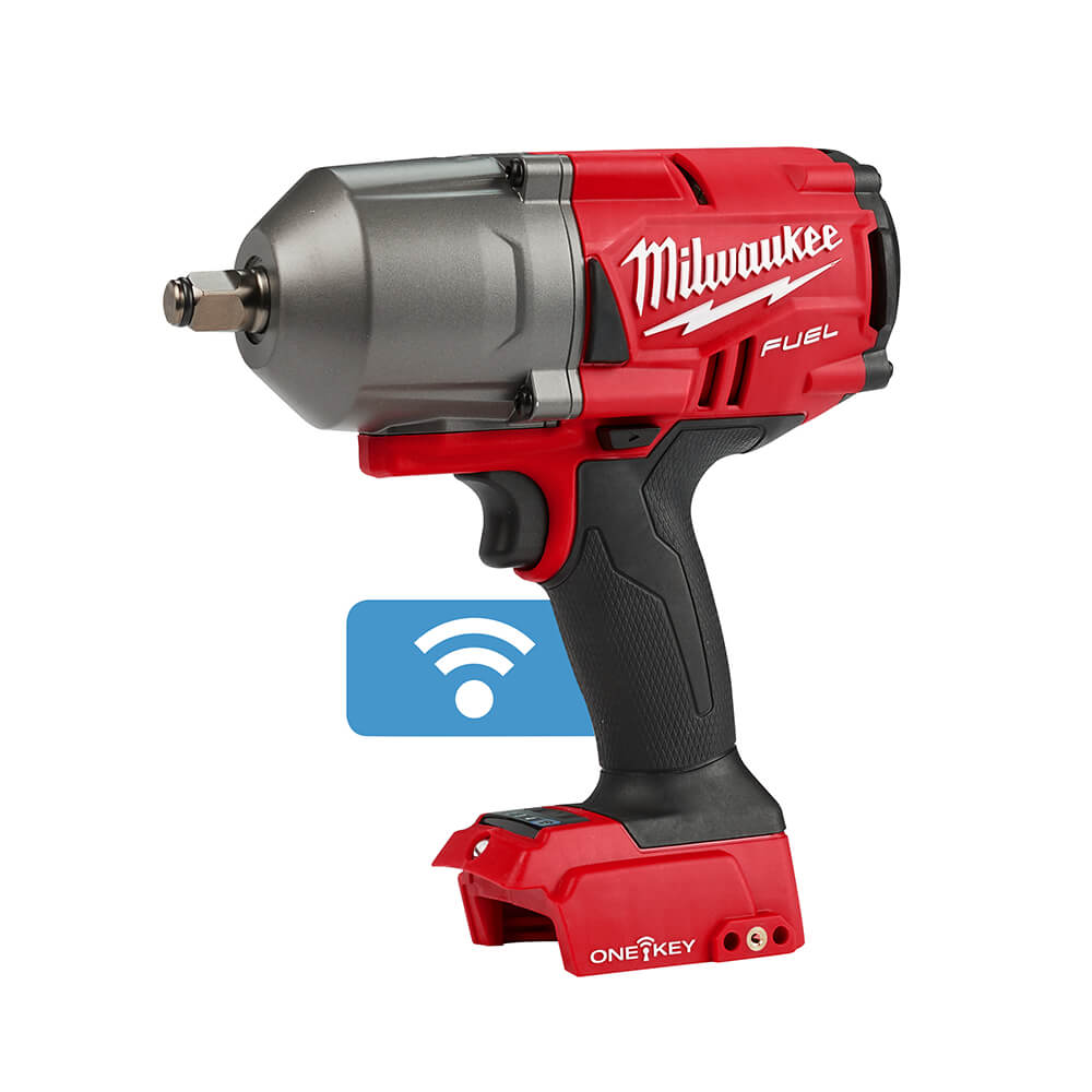 Milwaukee ONE KEY Akku Schlagschrauber ½" M18ONEFHIWF12. Detailbild.
