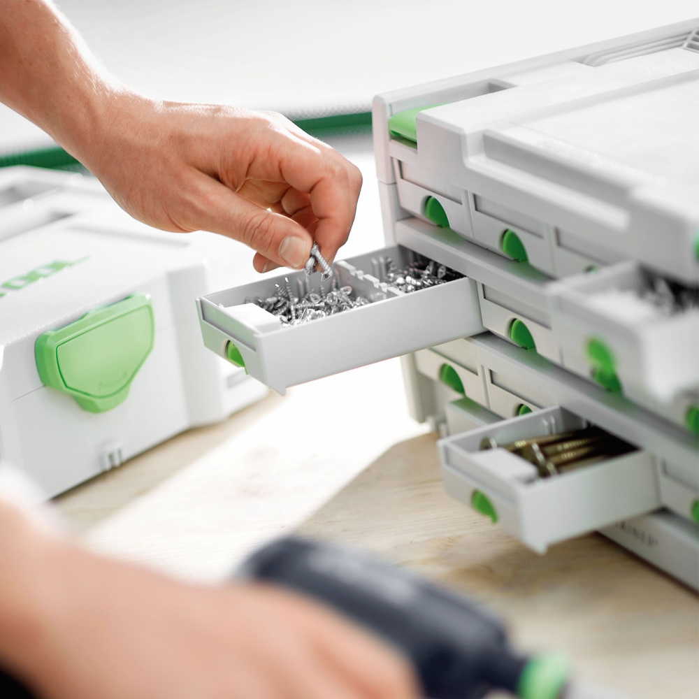 Festool SORTAINER SYS 3-SORT/12 491986 Beispiel